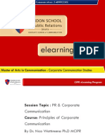 Elearning - Lspr.edu: Master of Arts in Communication: Corporate Communication Studies