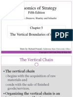 Chapter 3 - The Vertical Boundaries of The Firm