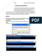 Ejemplos en Ensamblador Emu8086