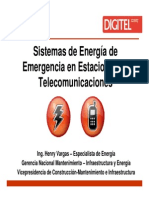 Sistemas de Energia de Emergencia - HENRY VARGAS - Digitel