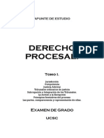 Derecho Procesal i - Orgánico