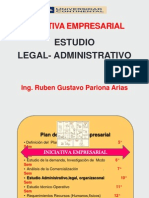 Iniciat Emp-2014-i Estudio Administrativo -Legal