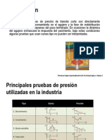 Pruebas de Presión A Tiempos Cortos