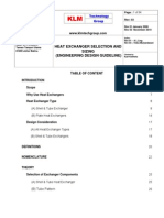 ENGINEERING DESIGN GUIDELINES Heat Exchangers Sizing and Selection Rev Web