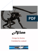 Alien Final papercraft