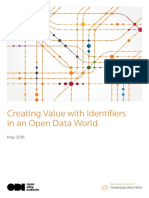Creating Value With Identifiers in an Open Data World_Summary