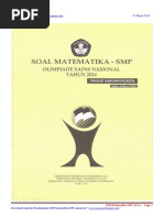 Download Soal Osn Matematika Smp 2014 Tingkat Kabupaten by Satria Buana SN245084537 doc pdf