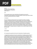 Download UNIT 12 Hospitality operations management by chandni0810 SN245084942 doc pdf