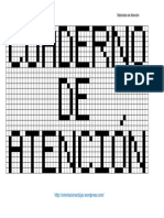 Cuaderno de Atencion consonantes simetricas