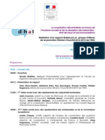 La coopération décentralisée en faveur de l’inclusion sociale et de la résorption des bidonvilles 