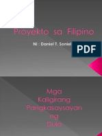 Proyekto Sa Filipino