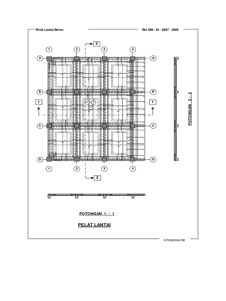 Pelat Lantai Beton Pelat Lantai Beton