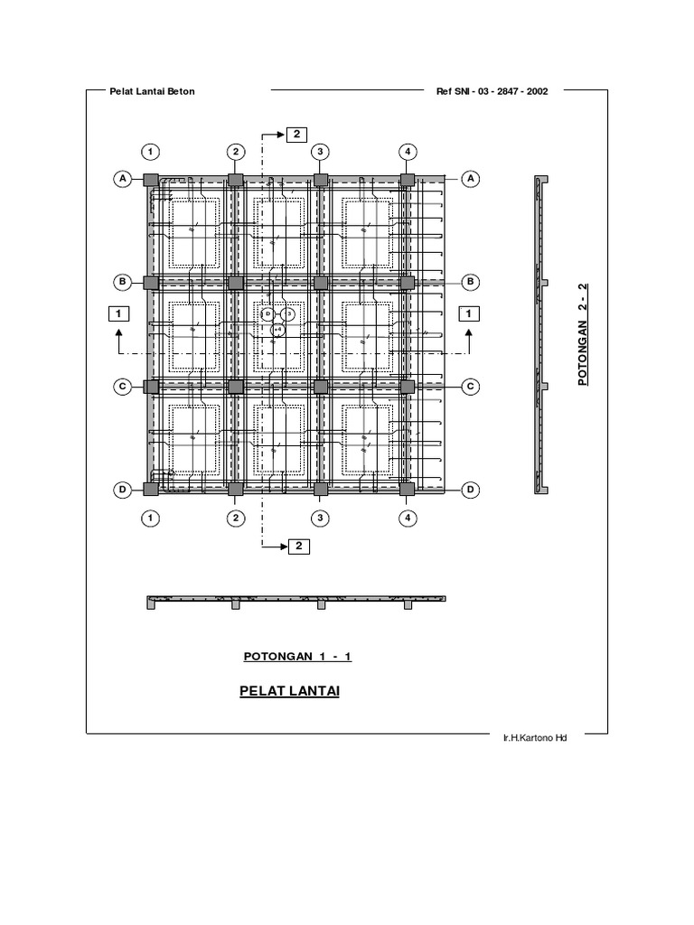  Pelat  Lantai  Beton