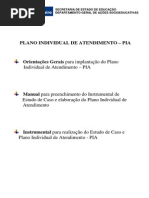 PIA Orientacoes Manual