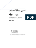 Advanced German