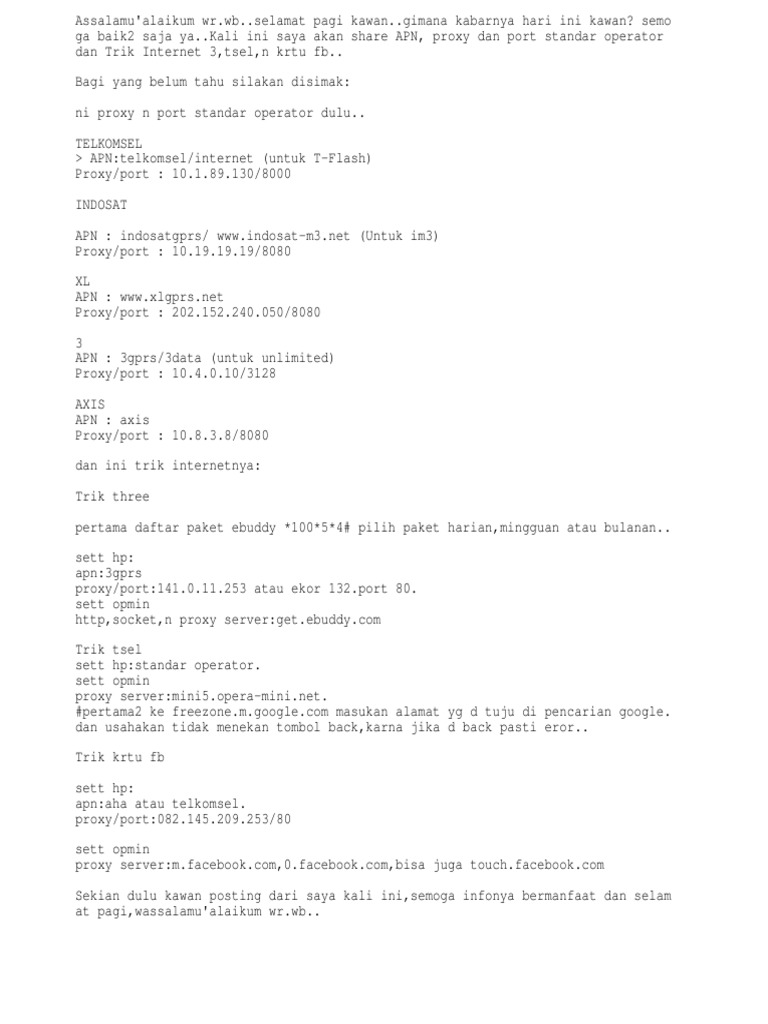 Proxy | PDF