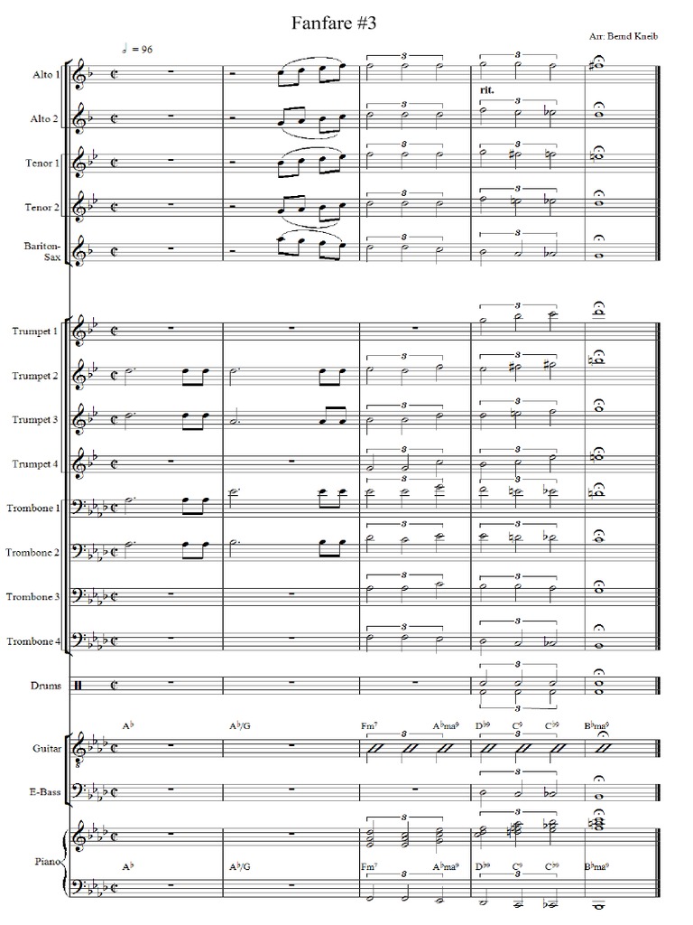 Fanfare | PDF