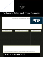 Banking Exchange Rates and Forex Business