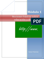Nociones Básicas Sobre Educación A Distancia-Guías Prácticas PDF