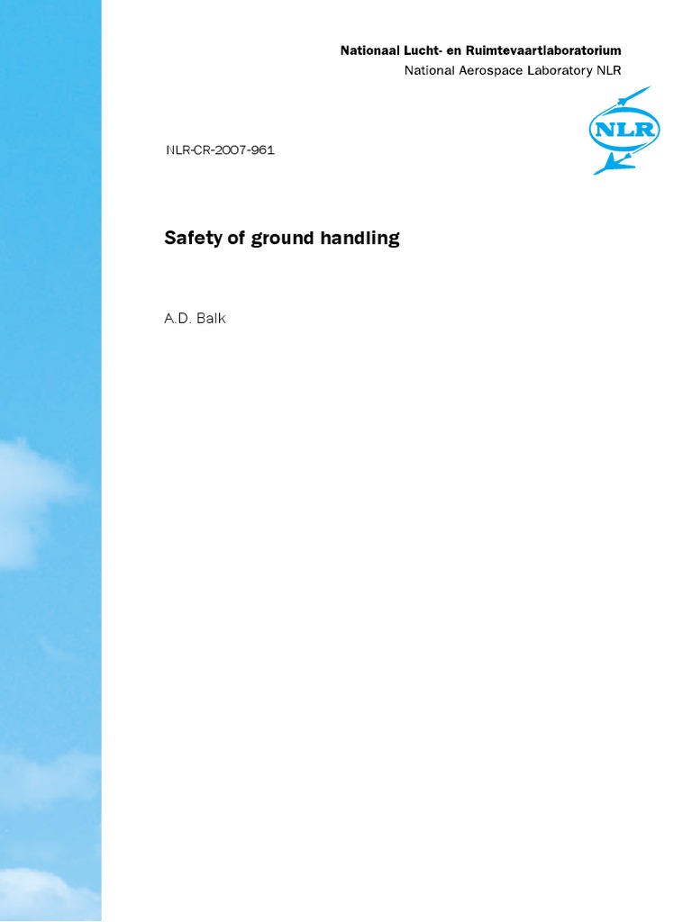 Ground Handling Safety | PDF | Airport | Aerospace Engineering