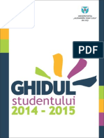 Ghidul Studentului UAIC 2014-2015