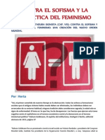 CONTRA EL SOFISMA Y LA DIALÉCTICA DEL FEMINISMO- por Herta