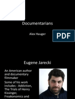 Documentarians