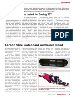 Carbon Fibre Skateboard Outclasses Wood