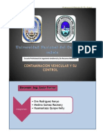 Contaminacion Vehicular y Su Control