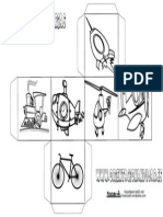 Cubo Para Contar Historias Medios de Transporte 1
