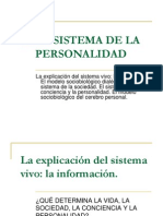 El Sistema de La Personalidad