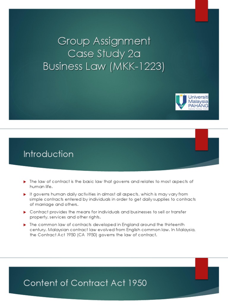 Contract Act Law  PDF  Consideration  Civil Law (Legal System)