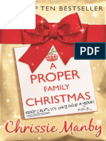 A Proper Family Christmas by Chrissie Manby - First Chapters