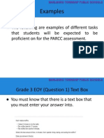 examples of parcc mathematics problems