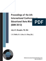 Edm 2013 Proceedings