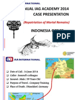 Iag Academy2014-Case Scenario Presentations