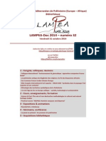 LAMPEA-Doc 2014 – numéro 32 / Vendredi 31 octobre 2014