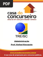 Apostila TRE SC Administracao Rafael Ravazolo
