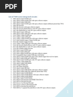 Logic Gate IC Number Reference List | PDF | Logic Gate | Digital ...