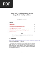 Download Adding Book Cover Thumbnails to the Nook Simple Touch with Sigil  Calibre by kalwisti SN245137823 doc pdf