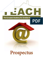 HomeSchooling Sectanti TEACHprospectus
