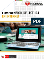 Comprensión de Lectura en Internet