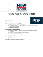 How to Feed the World in 2050