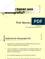 Cómo Hacer Monografia Para Tesis