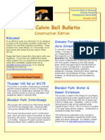 The Calvin Ball Bulletin, Construction Edition November 2014 