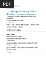 Le Principe de Triangulation