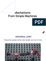 Mechanisms From Simple Machines