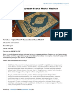 Terjemah Tafsir Al Muyassar Disertai Mushaf Madinah PDF