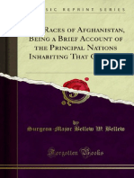 The Races of Afghanistan Being a Brief Account of the Principal Nations (1880)