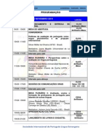 Simpósio Siple 2014 Programação Final